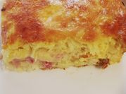 Una foto de lasagna de papa