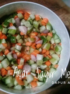 Foto resep Acar Sayur Mentah