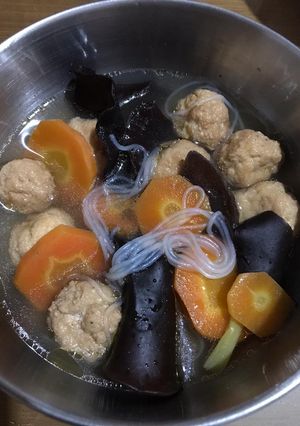 Foto resep Sop bola tahu