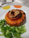 Discos de calabaza horneados