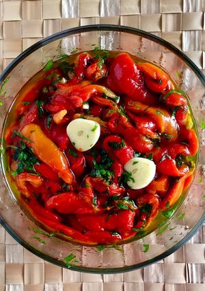Foto di Peperoni arrostiti in microonde e in airfryer