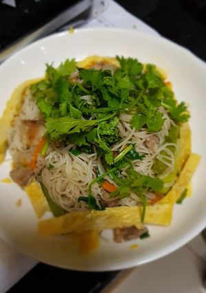 Hình của món Bún gạo xào.