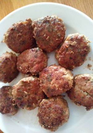 Foto di Polpette con biete colorate