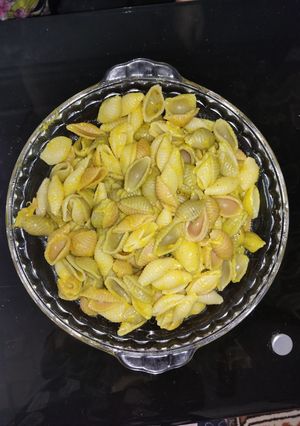 عکسی از دستور ماکارانی پنیری🤤😋🍝