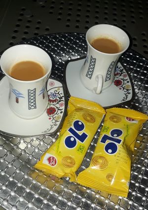 A picture of Karak chai.