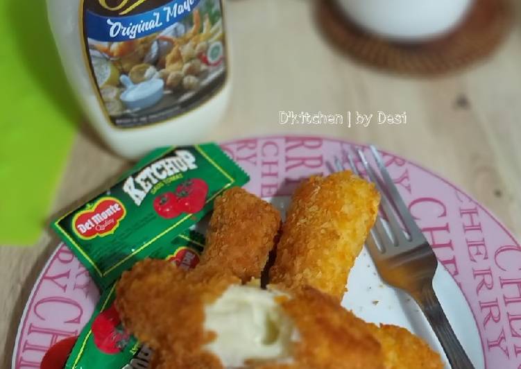 Roti goreng mozarella