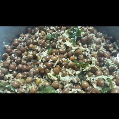A picture of Chana in mangalore style.