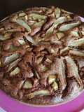 Torta pere, cacao e cocco