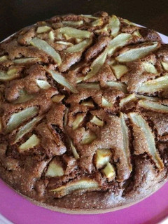 Foto di Torta pere, cacao e cocco