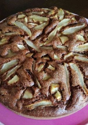 Foto di Torta pere, cacao e cocco