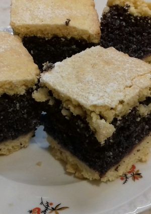 Vastag mákos pite recept fotója