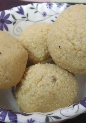 A picture of Malai Ladoo.