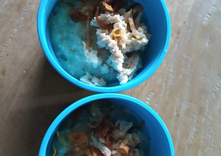 Resep MPASI ARUNA triple protein 8,9,10M Bubur soto Anti Gagal