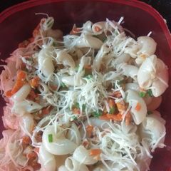 A picture of Veg mayo pasta.