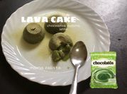 Gambar lava cake pandan