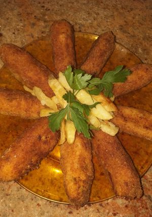 صورة لوصفة أصابع دجاج