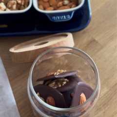 Una foto de Snack saludable de chocolate puro - receta viral