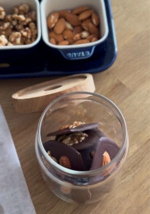 Foto principal de Snack saludable de chocolate puro - receta viral