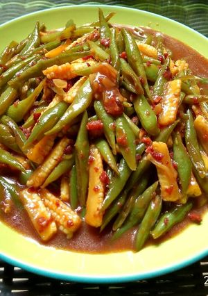 Foto resep Buncis jagung🌽saus kornet
