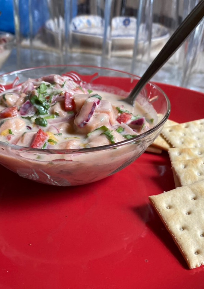 Una foto de Ceviche a la Maracujá 🤤😋