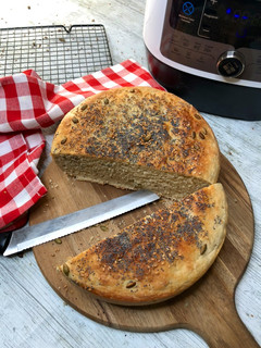 Una foto de Pan de semillas muy fácil con Olla FussionCook FC7Smart