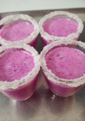 A picture of Jamun Shots.