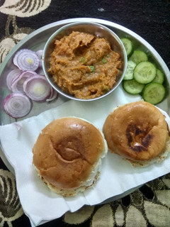 A picture of Pav Bhaaji.