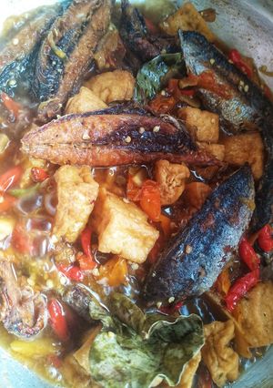 Foto resep Tongkol tahu masak pedas