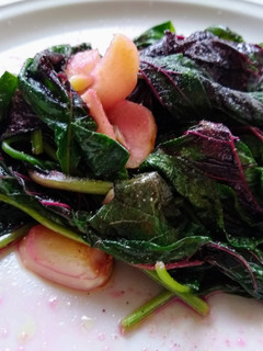 【營養蔬食】蒜炒紅莧菜 的食譜成品照片