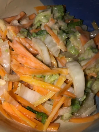 Cara Simple Menyiapkan Resep  Salad ala Hokben Simple yang Lezat Sekali, Enak