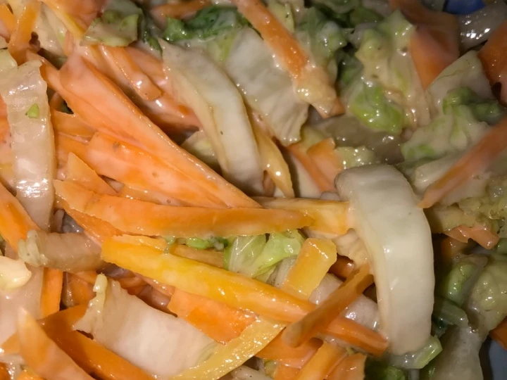 Cara Simple Menyiapkan Resep  Salad ala Hokben Simple yang Lezat Sekali, Enak