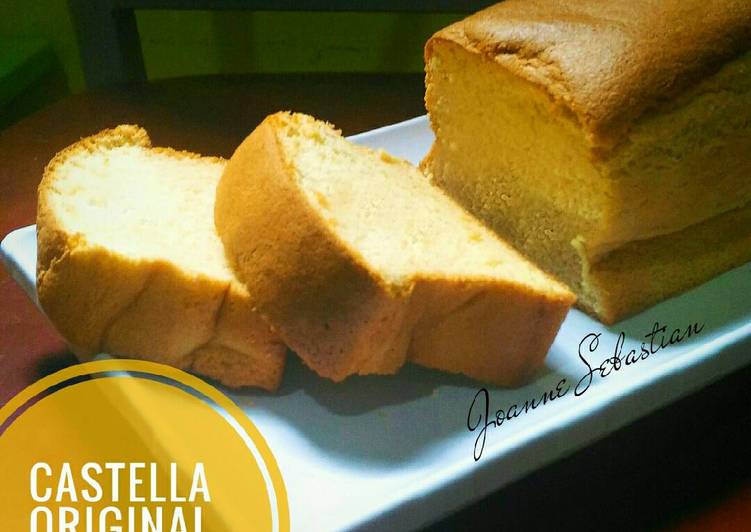 Langkah Mudah untuk mengolah Castella Original Japanese Honey Sponge Cake Anti Gagal