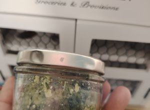 Pesto orgánico casero 🌿🌱 Una foto de Pesto orgánico casero 🌿🌱