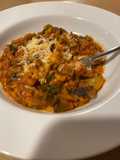 Zucchini y berenjenas al curry