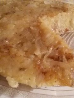 Una foto de Tortilla de papa y cebolla - Vegano