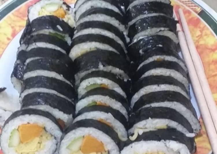 Bahan Kimbap Simple | Resep Bumbu Kimbap Simple Yang Bikin Ngiler