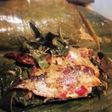 Pepes ikan salem dg daun singkong n kemangi