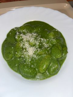 Spenótos gnocchi recept fotója
