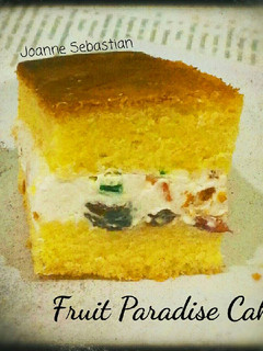 Foto resep Fruit Paradise Cake
