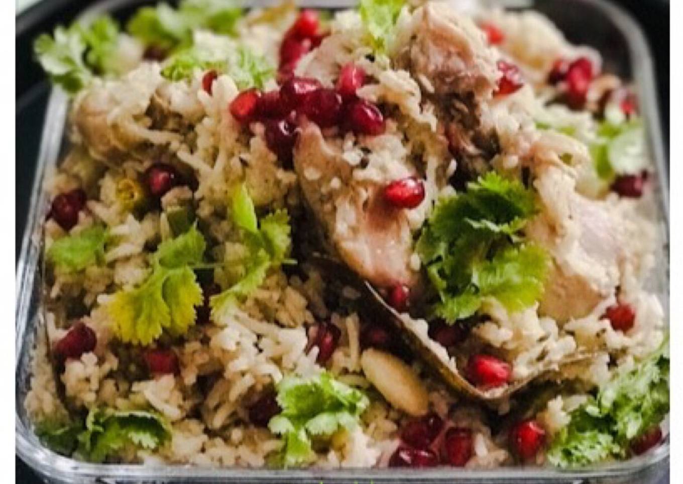 Hyderabadi Sofiyani (Chicken) Biriyani or White/Doodh Biriyani