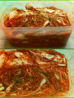Hình của món Kim chi Hàn Quốc.