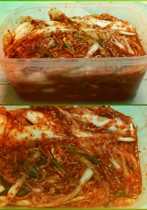 Hình của món Kim chi Hàn Quốc.