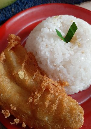 Foto resep Ketan goreng pisang