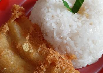 Resep Mudah Ketan goreng pisang Praktis Enak