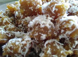Foto resep Ongol-Ongol (tepung gasol umbi garut / arrowroot)