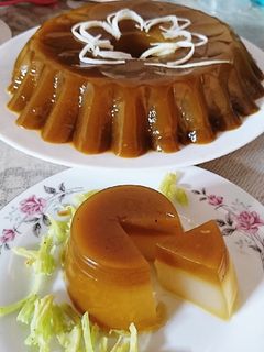 Foto resep Puding santan gula jawa