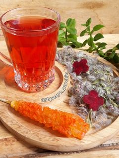 عکسی از دستور دم نوش چای کوهی و لبو 🌸