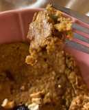 Pancake o panqueque carrot cake de avena