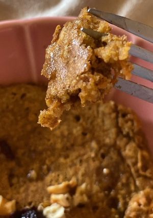 Una foto de Pancake o panqueque carrot cake de avena