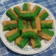 Lapis pandan singkong parut
